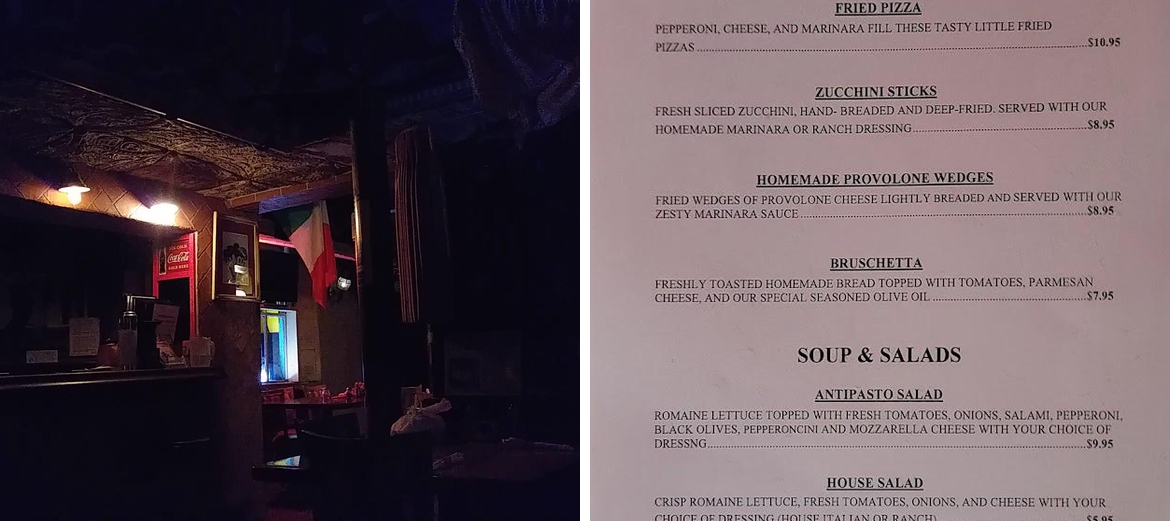 Monteleone's Italian Ristorante Menu