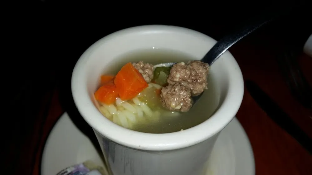 Cup of Wedding Soup