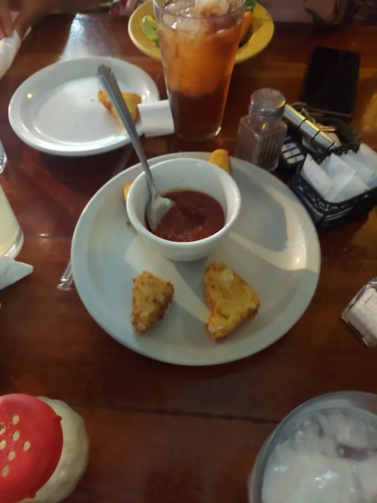 Fried Provolone Cheese