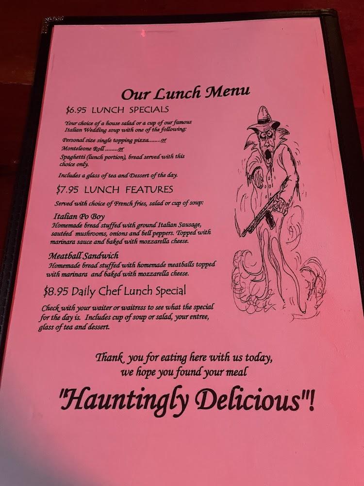 Monteleone's Italian Ristorante Menu image 4